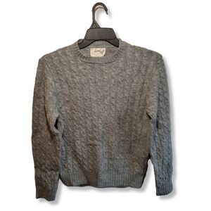 Lord Jeff Cable Knit Sweater | Vintage 60s-72 | Dupont Orlon Acrylic | Medium